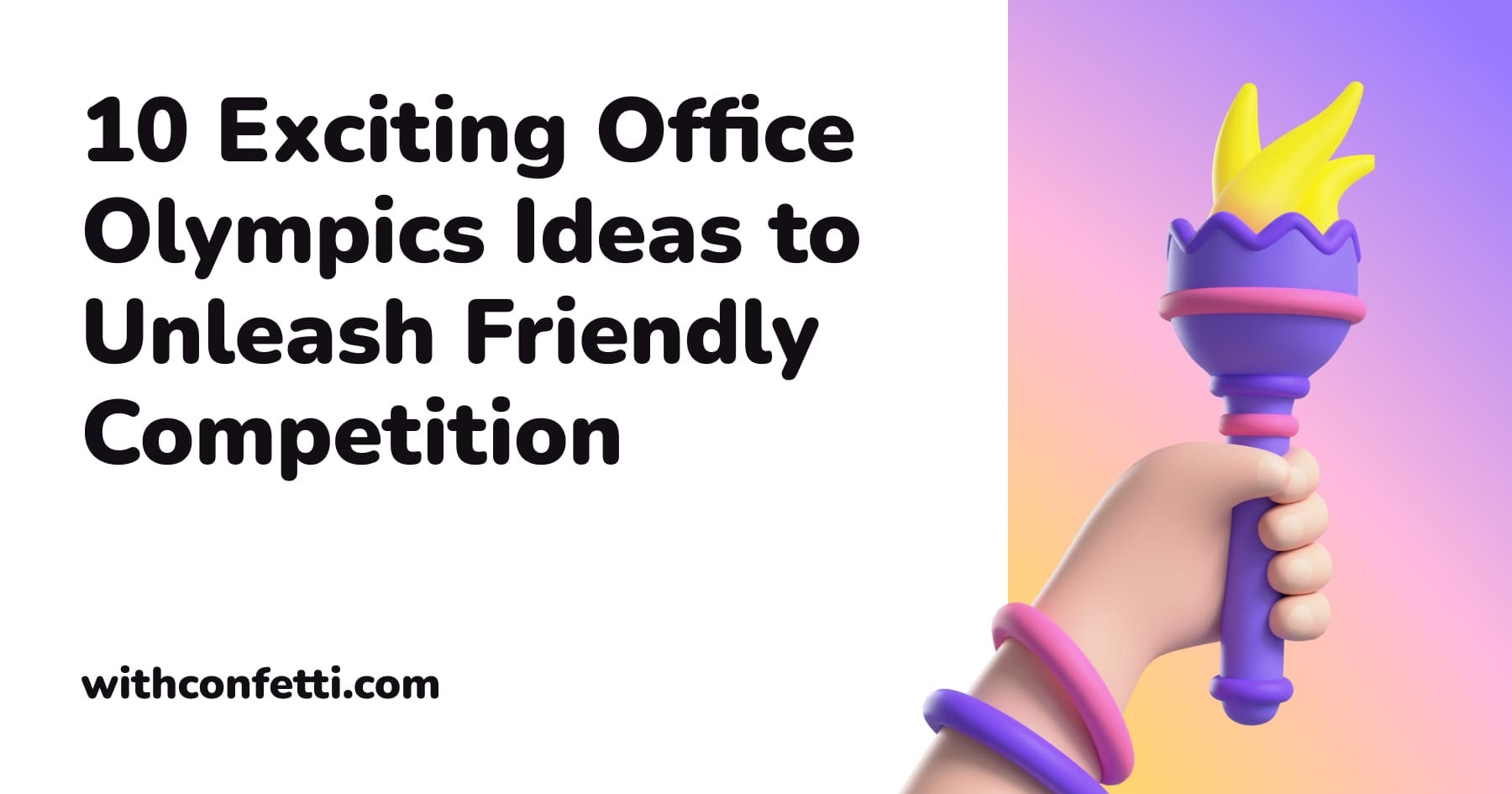 10 Office Olympics Ideas Confetti 🎉